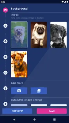 Cute Puppy Live Wallpaper android App screenshot 6